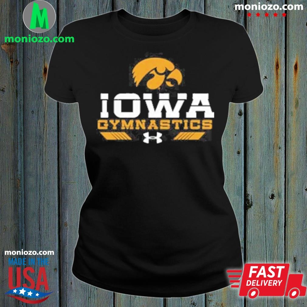 Ncaa Iowa hawkeyes gymnastics tech shirt