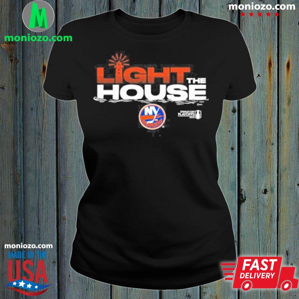 New york islanders nhl 2023 light the house stanley cup playoffs driven shirt