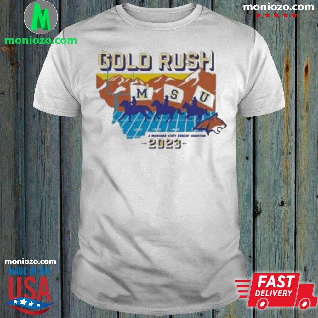 Gold Rush Msu 2023 Shirt, hoodie, sweater, long sleeve and tank top