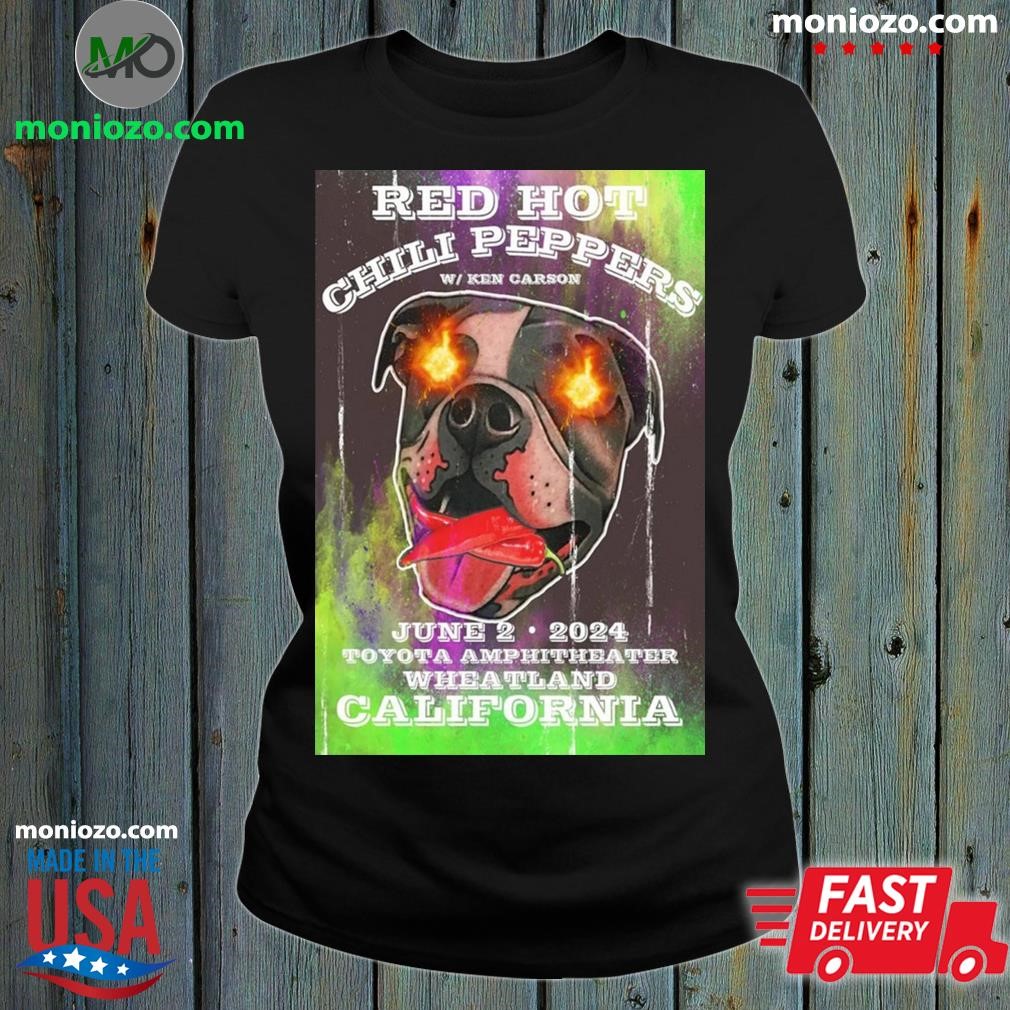 Red Hot Chili Peppers Wheatland, California June 2, 2024 Event Poster Shirt, hoodie, sweater