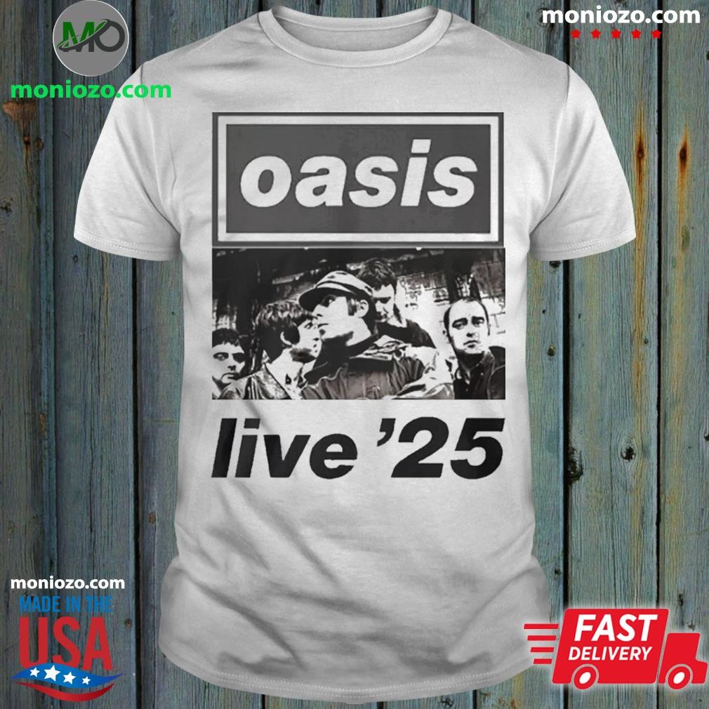 Official Oasis Live 25 Tour Shirt
