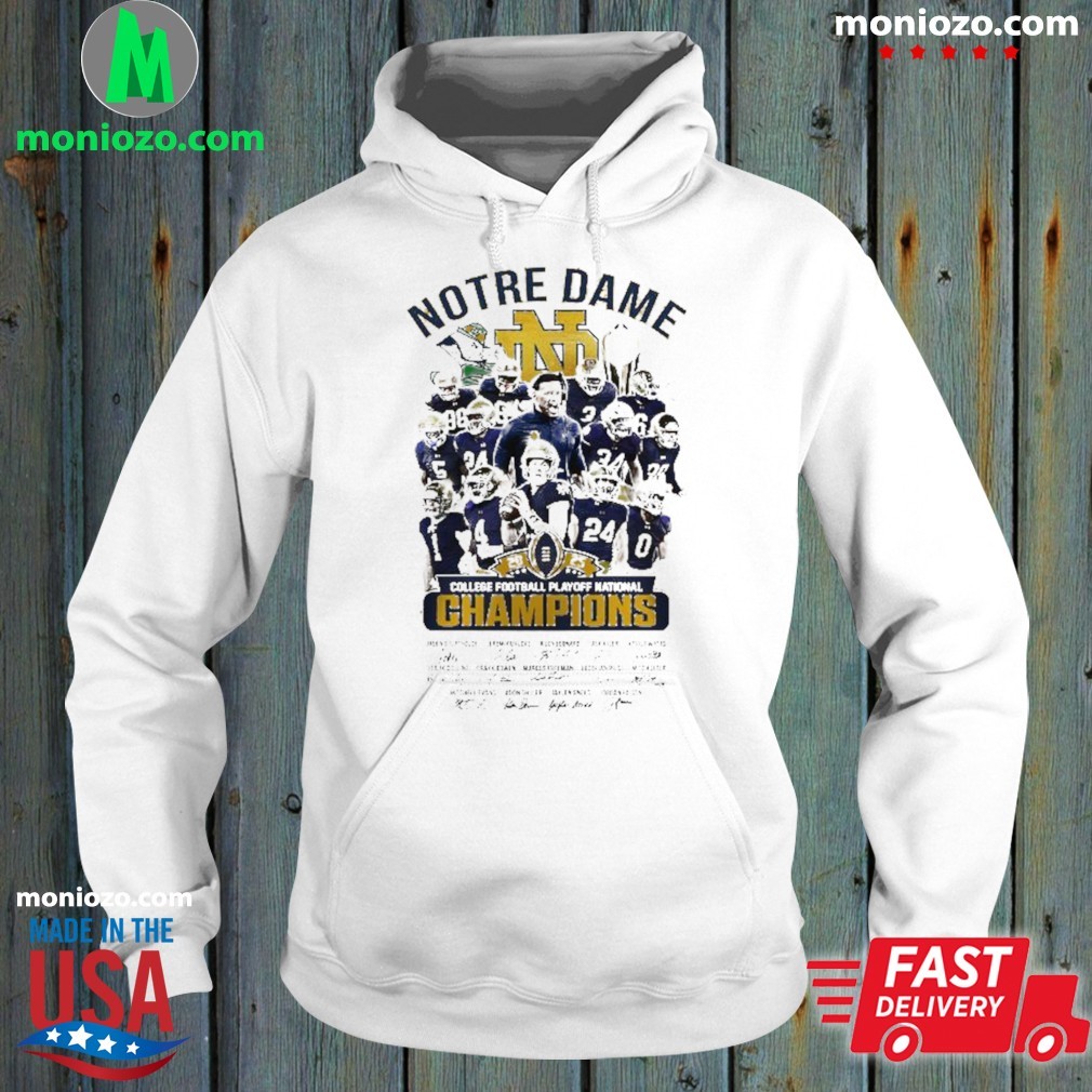Official Notre Dame Football College Playoff National Champions 2025 hoodie