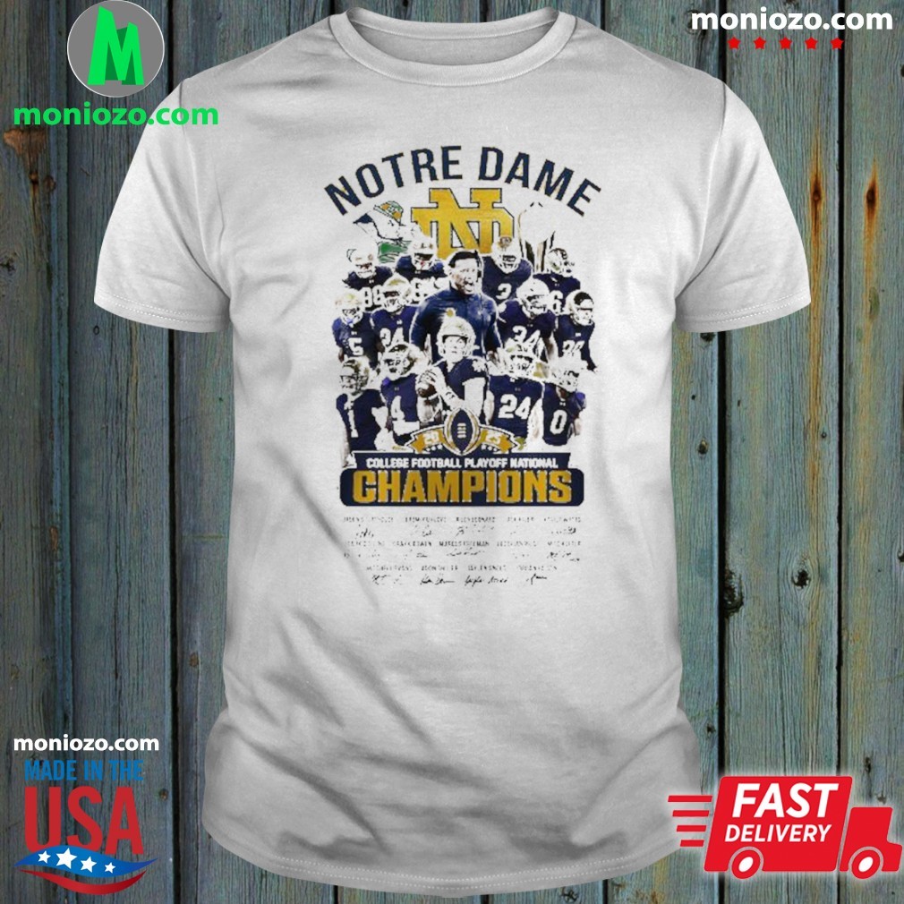 Official Notre Dame Football College Playoff National Champions 2025 shirt