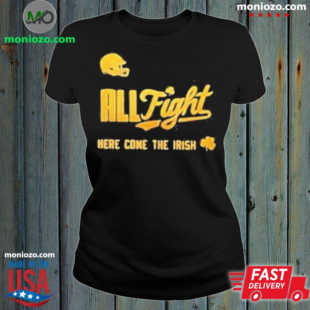 Official Notre Dame Sugar Bowl Playoff Quarterfinal Here Come The Irish Perfect Shirt