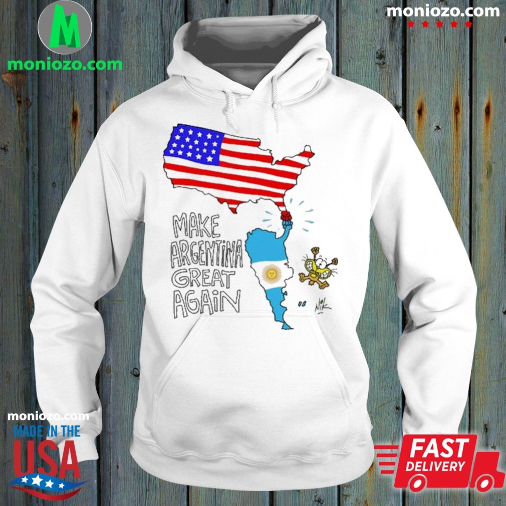 Official Nueva Era De Prosperidad Make Argentina & América Great Again hoodie