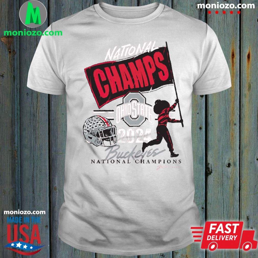 Official Ohio State National Champs 2024 Flag shirt