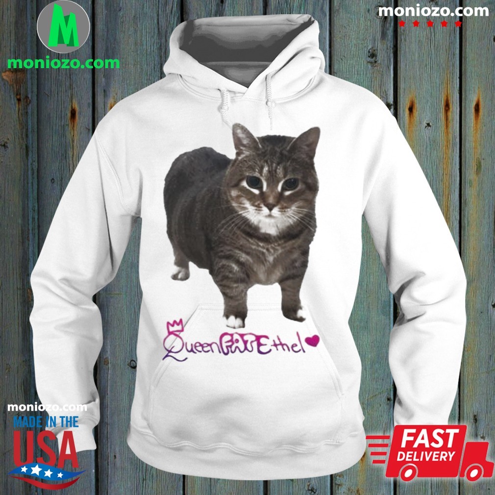 Official Oiiaoiia Spinning Cat Queen Fat Ethel hoodie