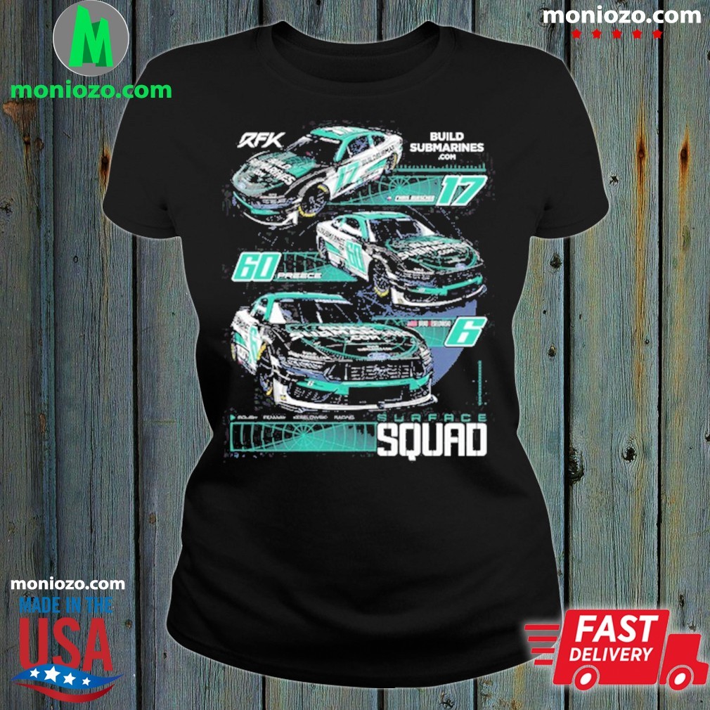 Official Surface Squad RFK Racing 2025 tee ladies tee