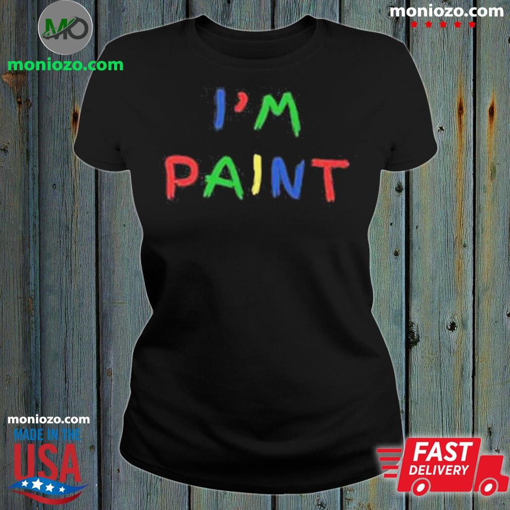 Official Im Paint Couple Hoodie ladies tee