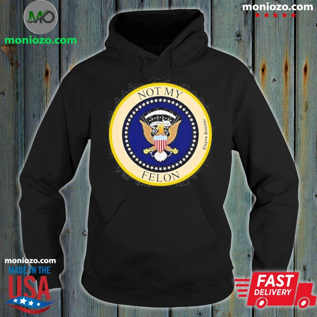 Official Rev. Kenneth Russell Barber Ii Not My Felon Elayne Boosler Logo T-shirts hoodie