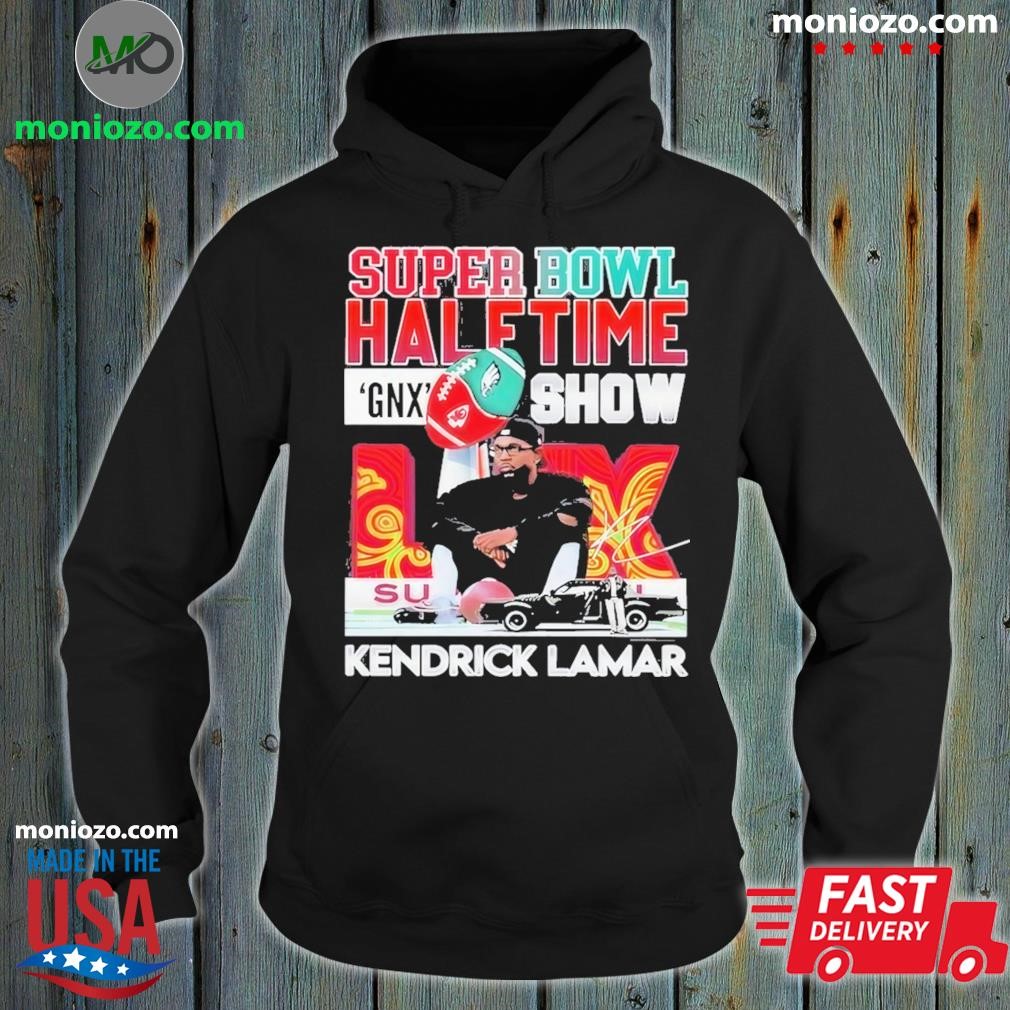 Official Super Bowl LIX Halftime Show Kendrick Lamar Signature Unisex hoodie
