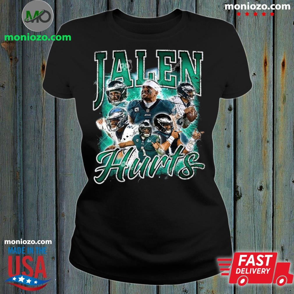 Official Team Jalen Hurts Jalen Hurts Last Name 90s Unisex ladies tee