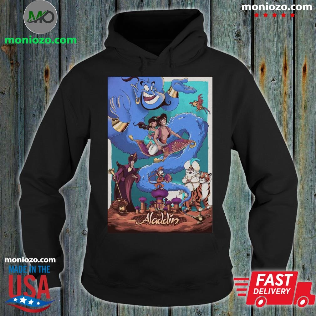 Original Mark Bell Aladdin Foil Variant Poster 2025 hoodie