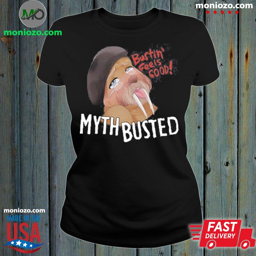 Top Real Busted Nasty Myth Busted T-shirt