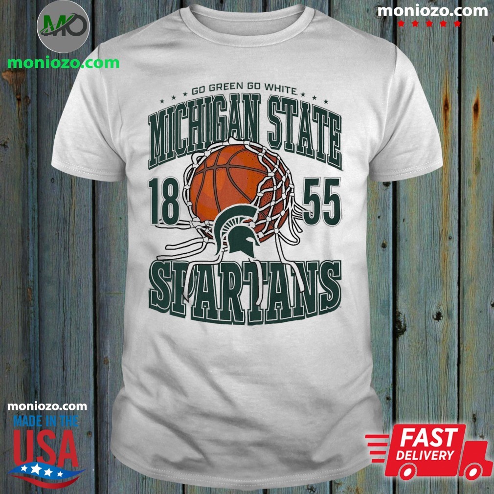 Official Michigan State Spartans Cut The Net T-Shirt