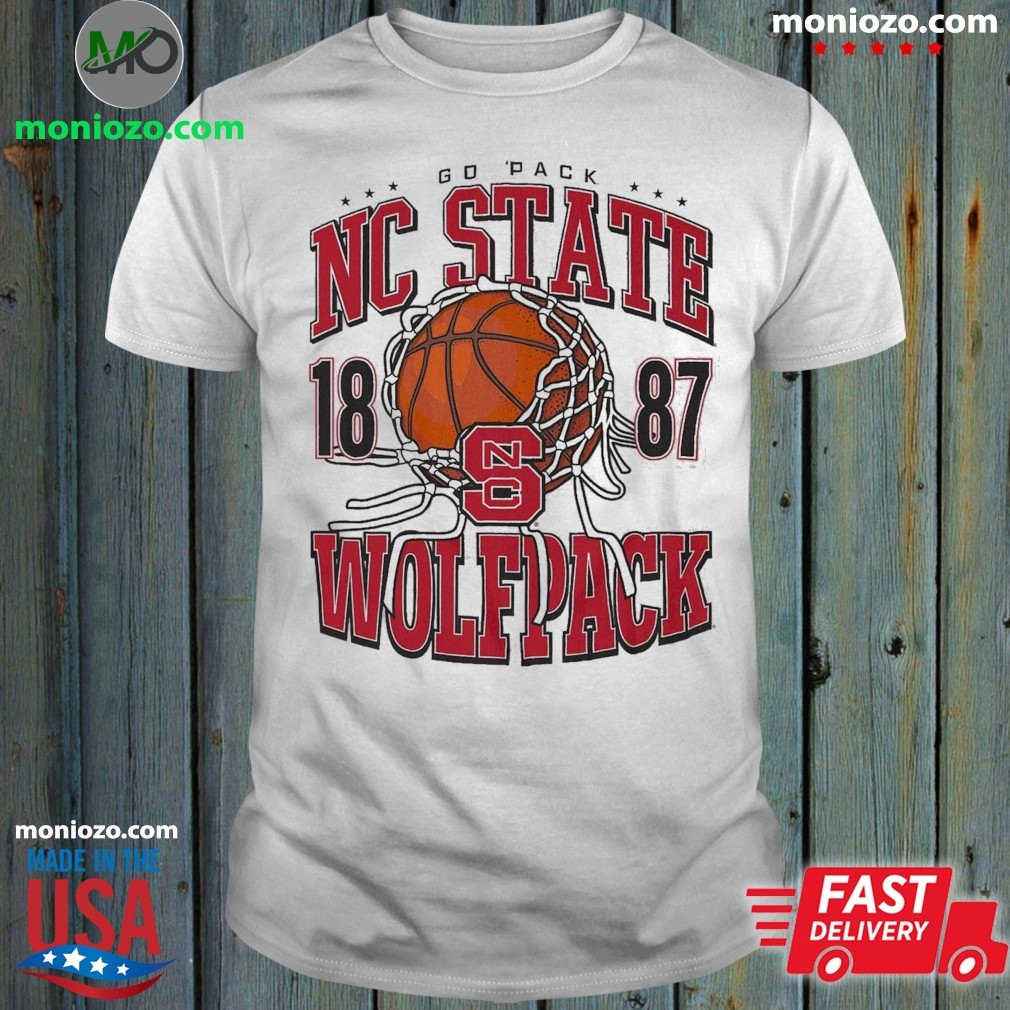 Official NC State Wolfpack Cut The Net T-Shirt
