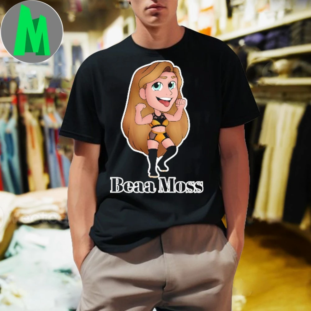 Beaa Moss Cartoon by Kit Shirt