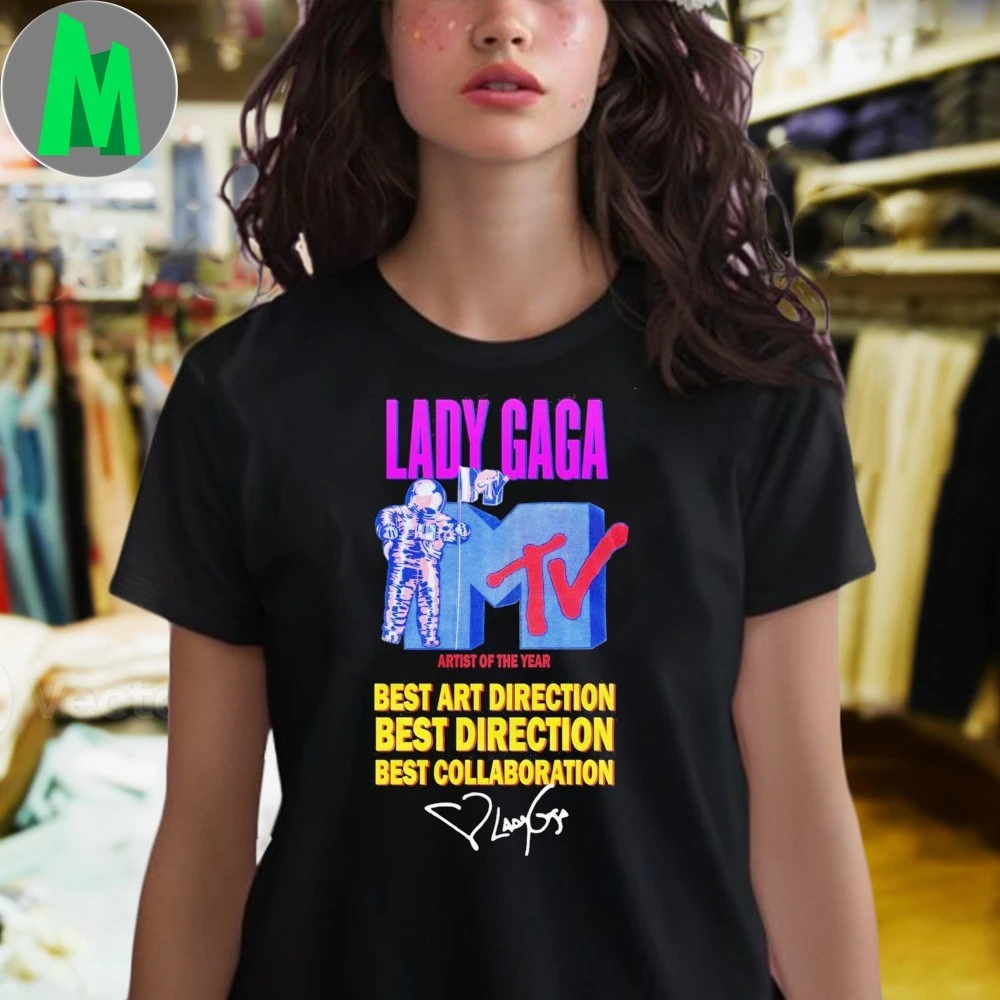 Lady Gaga MTV Artist Of The Year Shirt