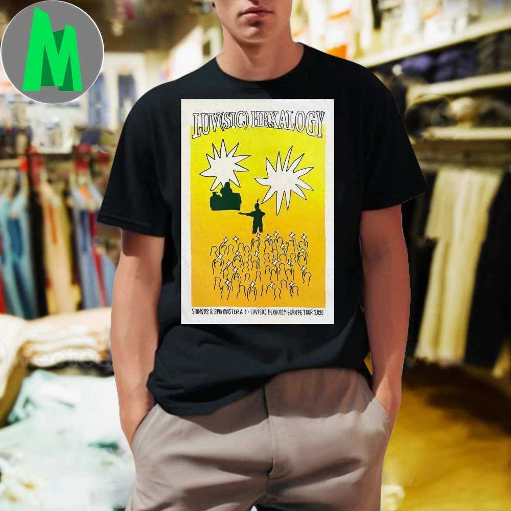 Nujabes And Shing02 Luv Sic Hexalogy Tour 2025 Poster Shirt