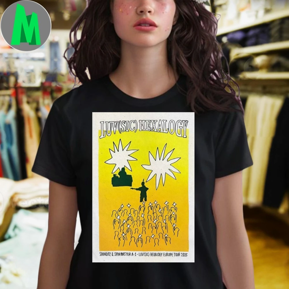Nujabes And Shing02 Luv Sic Hexalogy Tour 2025 Poster Shirt
